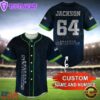 NFL Seattle Seahawks Personalized Baseball Jersey, Football Team Design Jersey Shirt