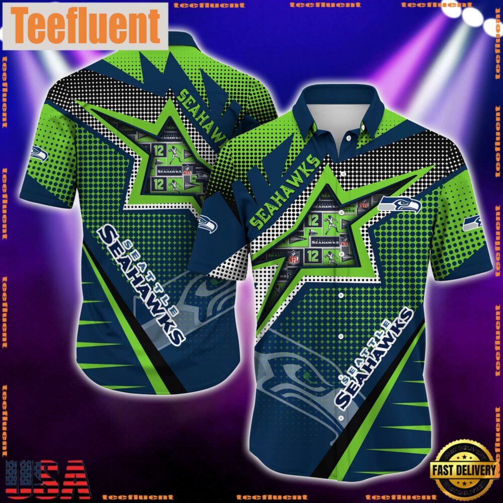 NFL Seattle Seahawks Special Football Team Star Hawaiian Shirts