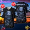 NFL Skull Tennessee Titans Personalized Baseball Jersey Shirt For Fans
