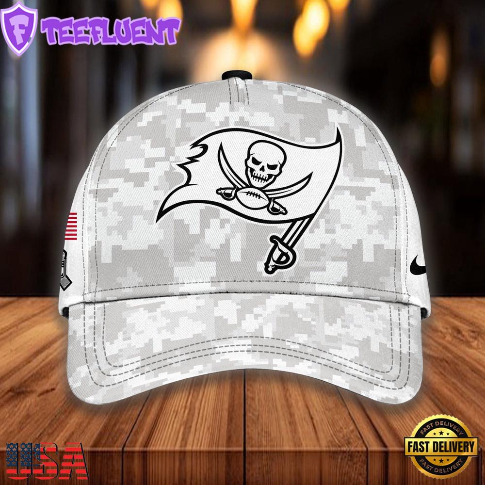 NFL Tampa Bay Buccaneers Camo 2024 Salute to Service Baseball Cap