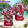 NFL Tampa Bay Buccaneers Football Mascot Custom Name Hawaiian Shirt