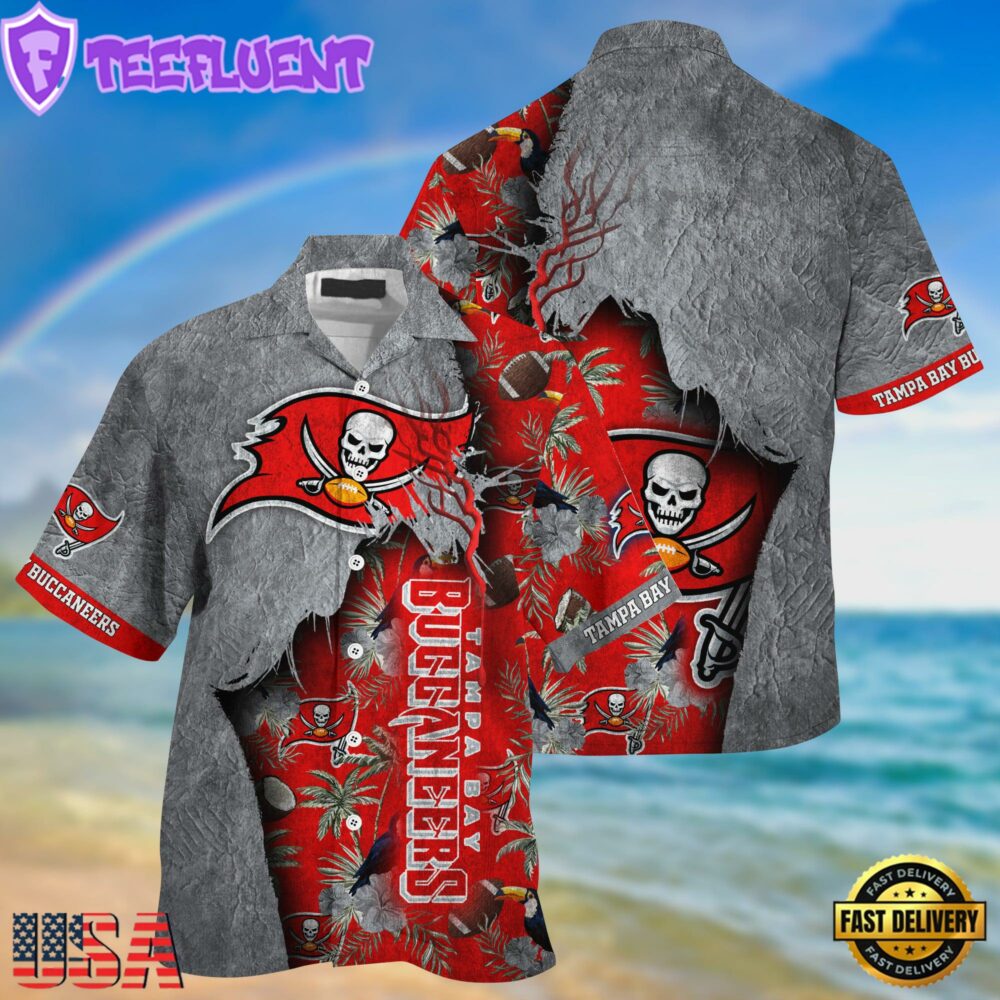 NFL Tampa Bay Buccaneers Football Team Summer God Hawaii Shirt
