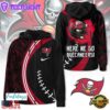 NFL Tampa Bay Buccaneers Here We Go Zip Hoodie