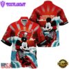 NFL Tampa Bay Buccaneers Mickey Mouse Surfing Custom Name Hawaiian Shirt