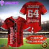 NFL Tampa Bay Buccaneers Personalized Baseball Jersey, Football Team Design Jersey Shirt