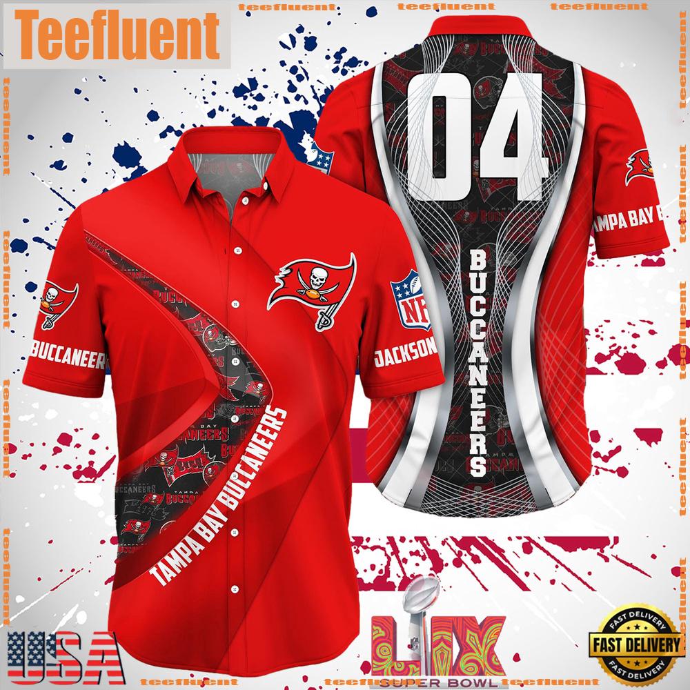 NFL Tampa Bay Buccaneers Super Bowl LIX Fans Custom Hawaiian Shirt