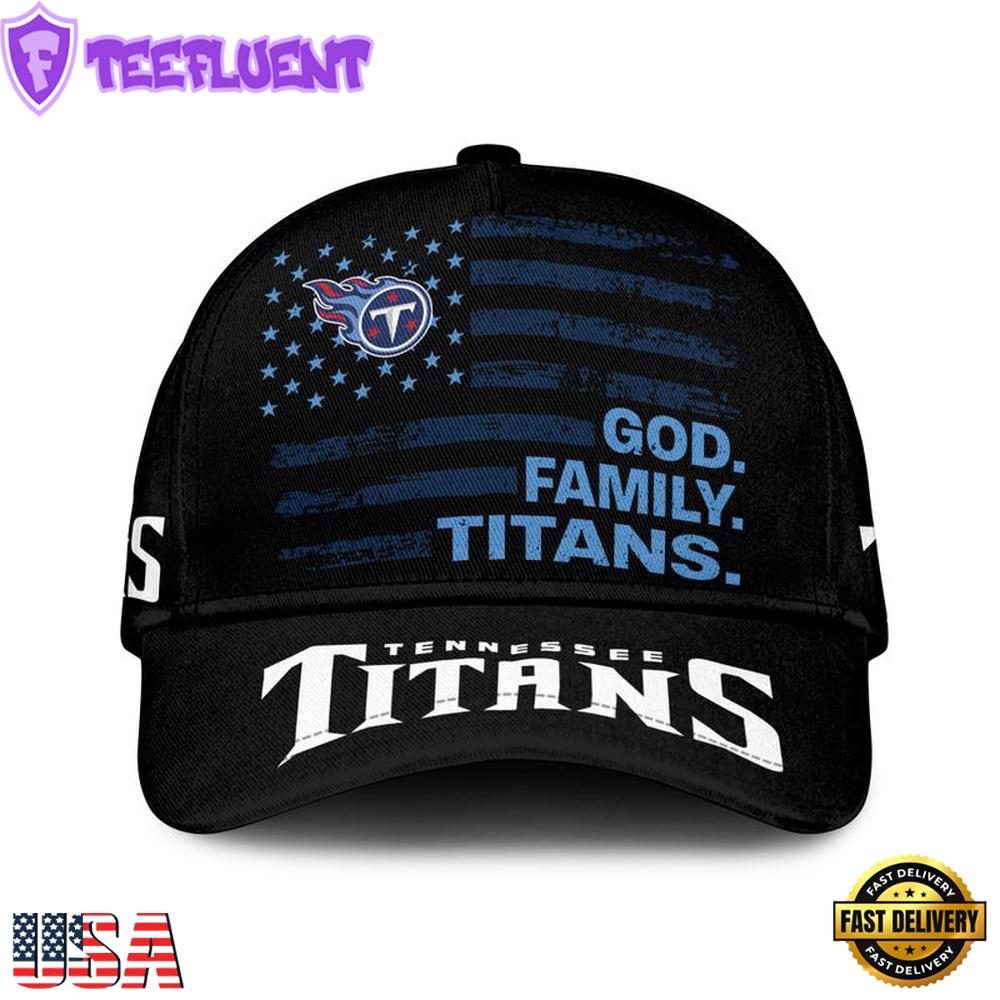 NFL Tennessee Titans American Flag Classic Cap
