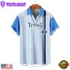 NFL Tennessee Titans Classic Retro Mascot Line Summer Beach Hawaiian Shirt