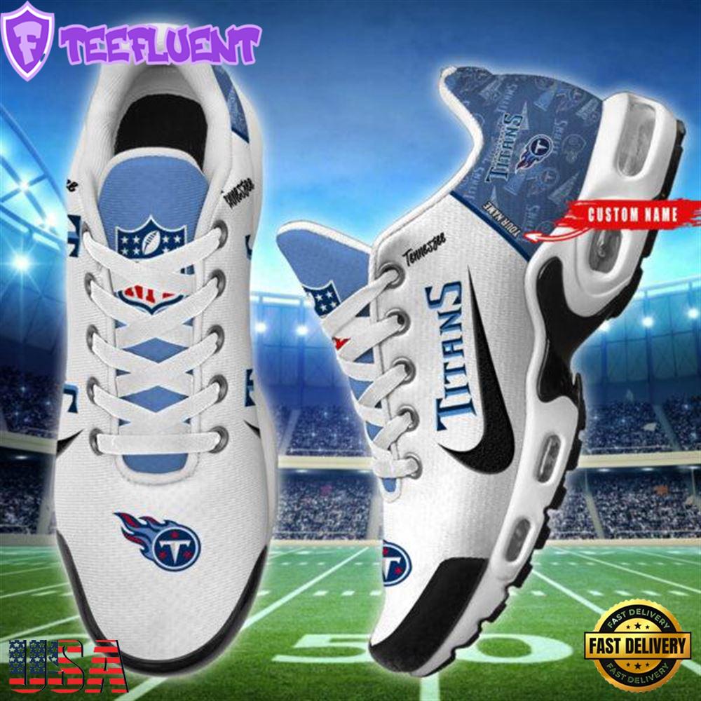 NFL Tennessee Titans Custom Name Air Max Plus Shoes