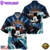 NFL Tennessee Titans Mickey Mouse Surfing Custom Name Hawaiian Shirt