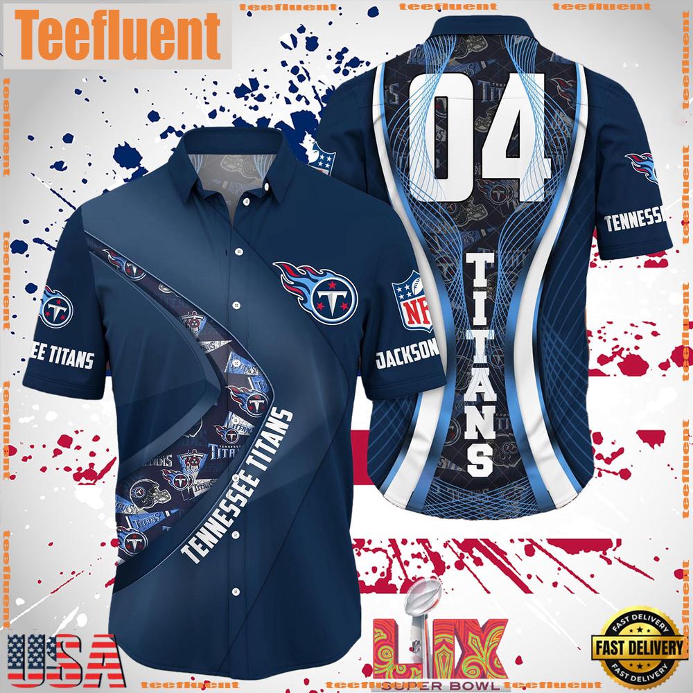 NFL Tennessee Titans Super Bowl LIX Fans Custom Hawaiian Shirt
