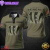 NFL Vetaran Day Cincinnati Bengals Polo Shirt Custom Your Name