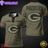NFL Vetaran Day Green Bay Packers Polo Shirt Custom Your Name