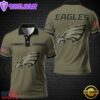 NFL Vetaran Day Philadelphia Eagles Polo Shirt Custom Your Name