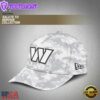 NFL Washington Commanders Arctic White Camo 2024 Salute to Service Baseball Cap