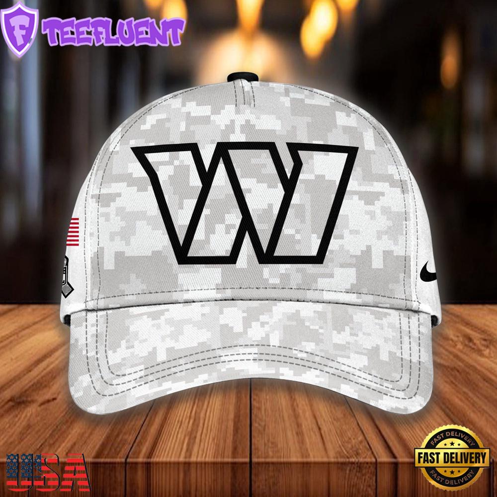 NFL Washington Commanders Camo 2024 Salute to Service Baseball Cap
