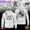 NFL Washington Commanders Camo 2024 Salute to Service Hoodie