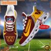 NFL Washington Commanders Custom Name Max Soul Shoes Gift For Fans