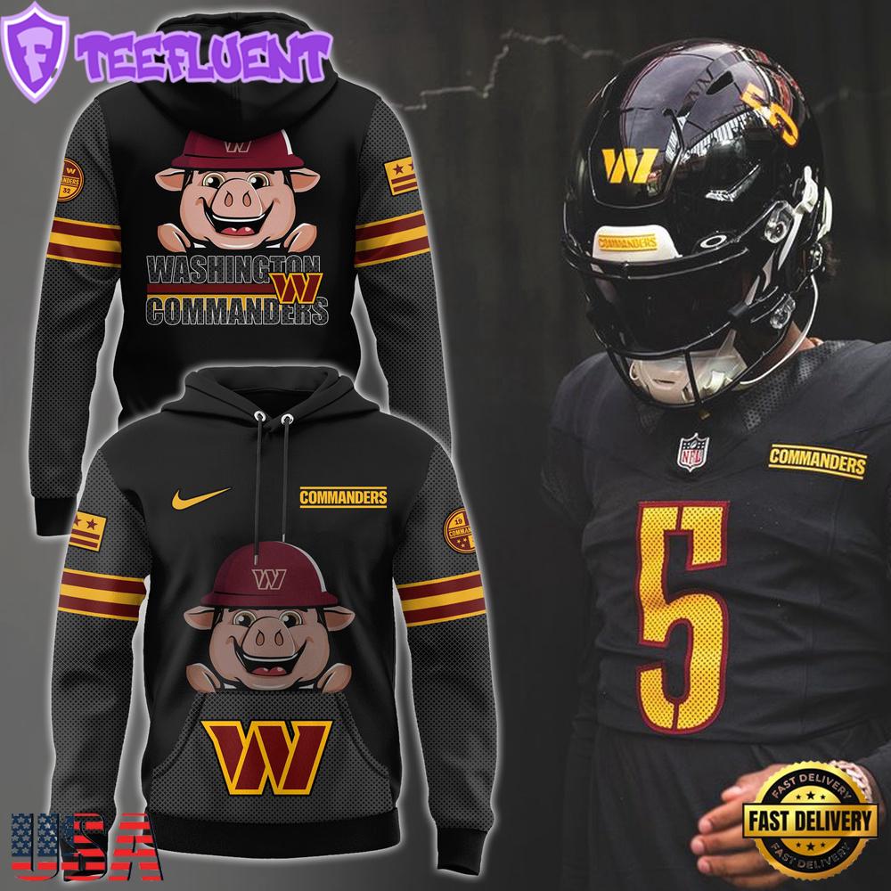 NFL Washington Commanders Football Baby Mascot Hoodie