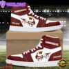 NFL Washington Commanders Grunge Style Custom Air Jordan 1 Shoes