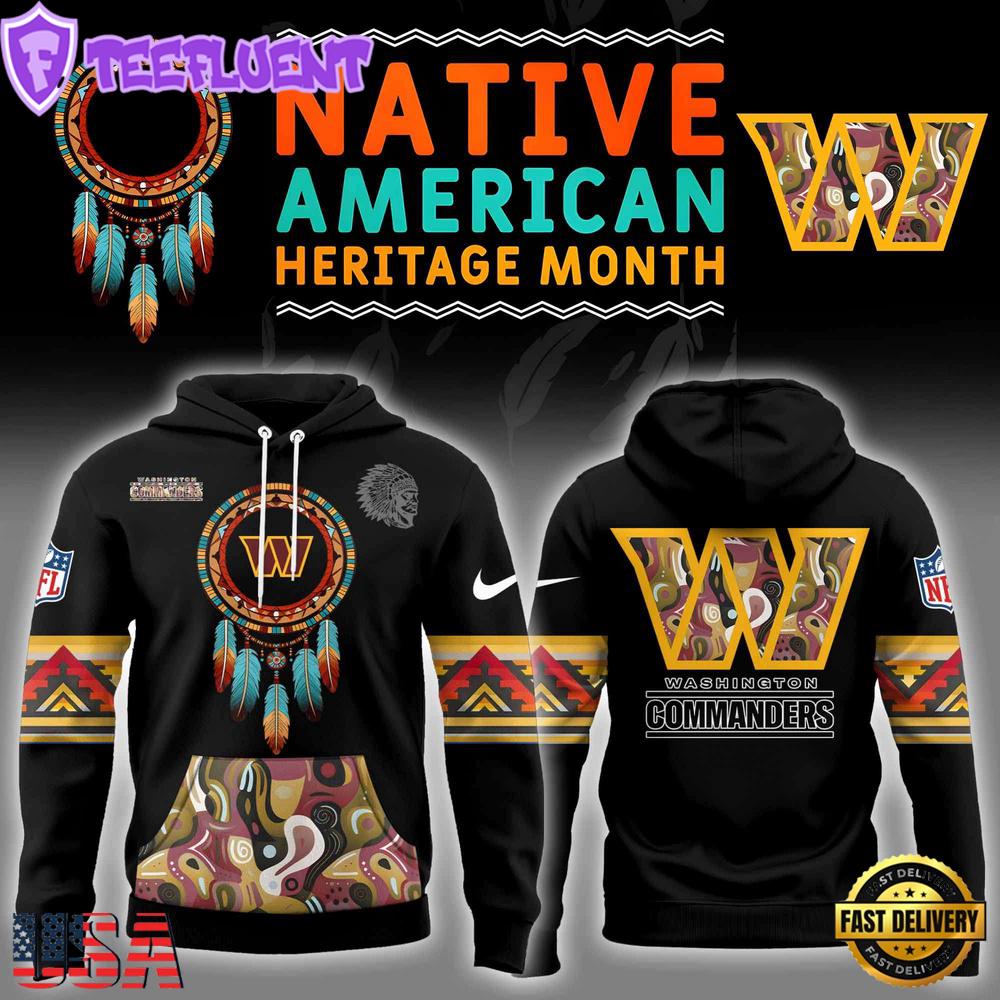 NFL Washington Commanders Native American Heritage Month Hoodie