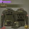 NFL Washington Commanders Nike Arctic Camo 2024 Salute to Service Hoodie
