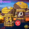 NFL Washington Football Team Personalized American Flag Baseball Jersey