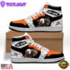 NHL Anaheim Ducks Team Mascot Design Air Jordan 1 Hightop Shoes