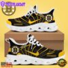 NHL Boston Bruins Hockey Logo Custom Name Max Soul Shoes