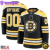 NHL Boston Bruins Home Premium Custom Hockey Jersey