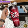NHL Carolina Hurricanes Custom Stanley Quencher 40oz Stainless Steel Tumbler With Handle