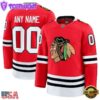 NHL Chicago Blackhawks Home Premium Custom Hockey Jersey