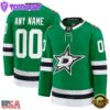 NHL Dallas Stars Home Premium Custom Hockey Jersey