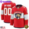 NHL Florida Panthers Home Premium Custom Hockey Jersey
