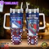 NHL New York Rangers NHL Custom Stanley Quencher 40oz Stainless Steel Tumbler With Handle