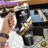 NHL Pittsburgh Penguins Custom Stanley Quencher 40oz Stainless Steel Tumbler With Handle