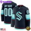 NHL Seattle Kraken Home Premium Custom Hockey Jersey