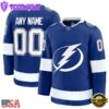 NHL Tampa Bay Lightning Home Premium Custom Hockey Jersey