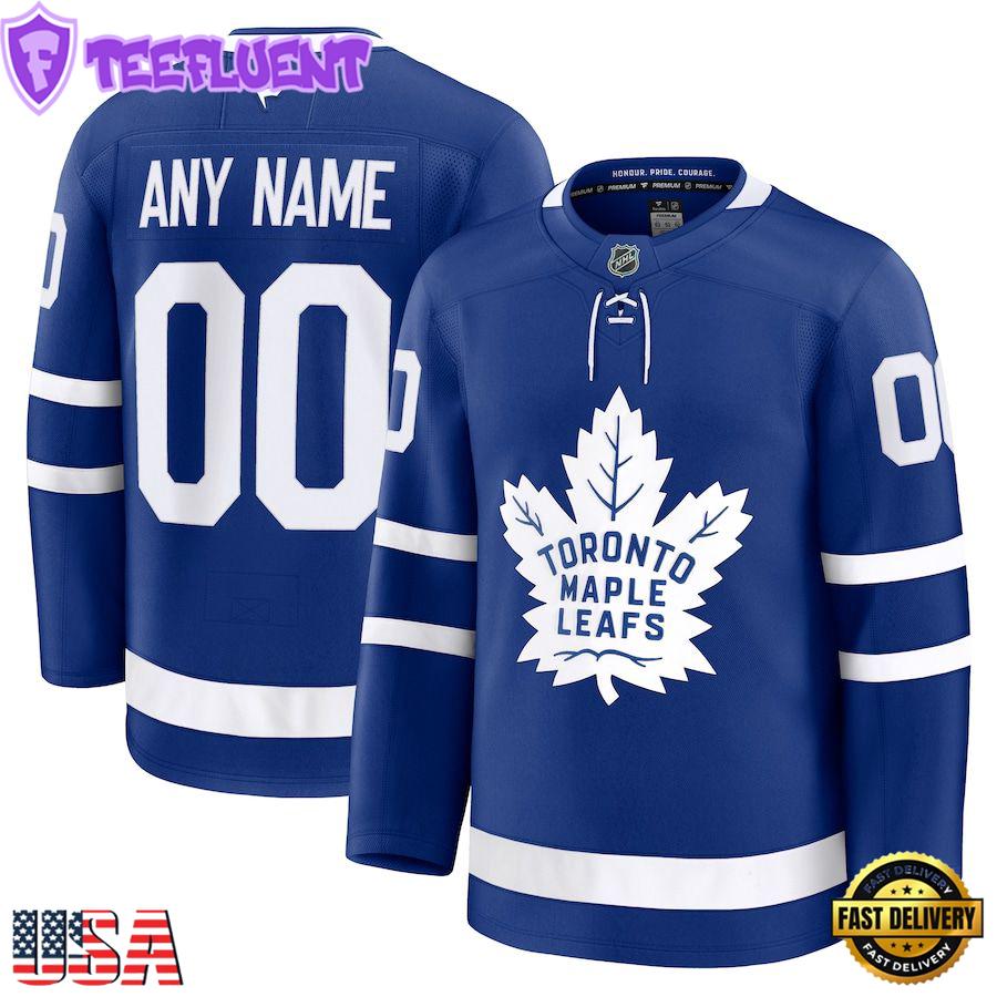 NHL Toronto Maple Leafs Home Premium Custom Hockey Jersey