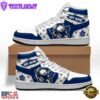 NHL Toronto Maple Leafs Team Mascot Design Air Jordan 1 Hightop Shoes
