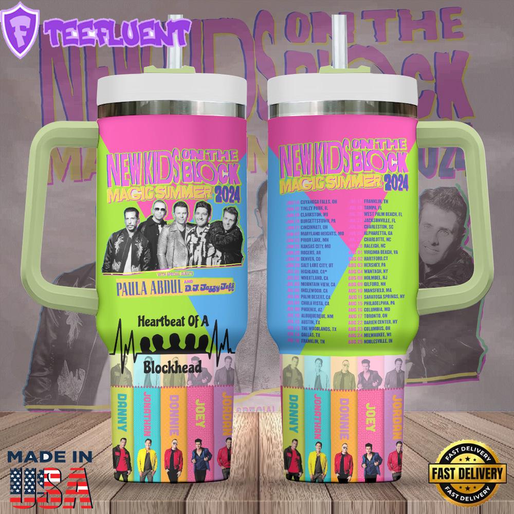 NKOTB 40oz Stanley Tumbler Gift For Man And Women