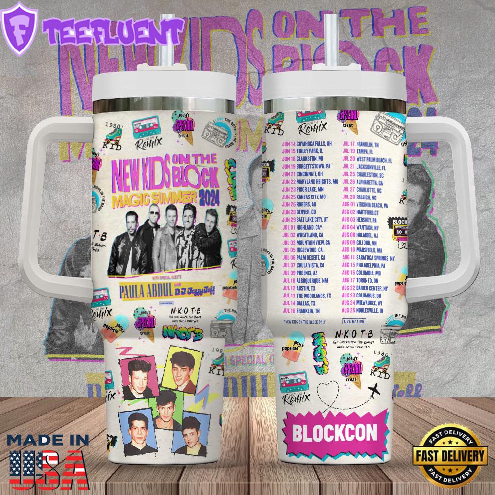 NKOTB 40oz Stanley Tumbler Summer For Fans