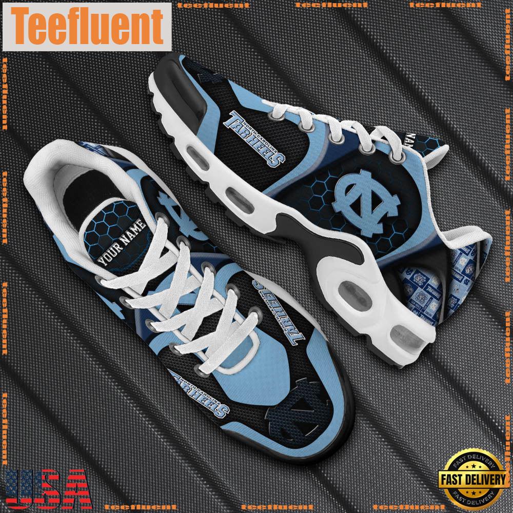 North Carolina Tar Heels Tn Shoes Personalized Your Name, Football Team Shoes