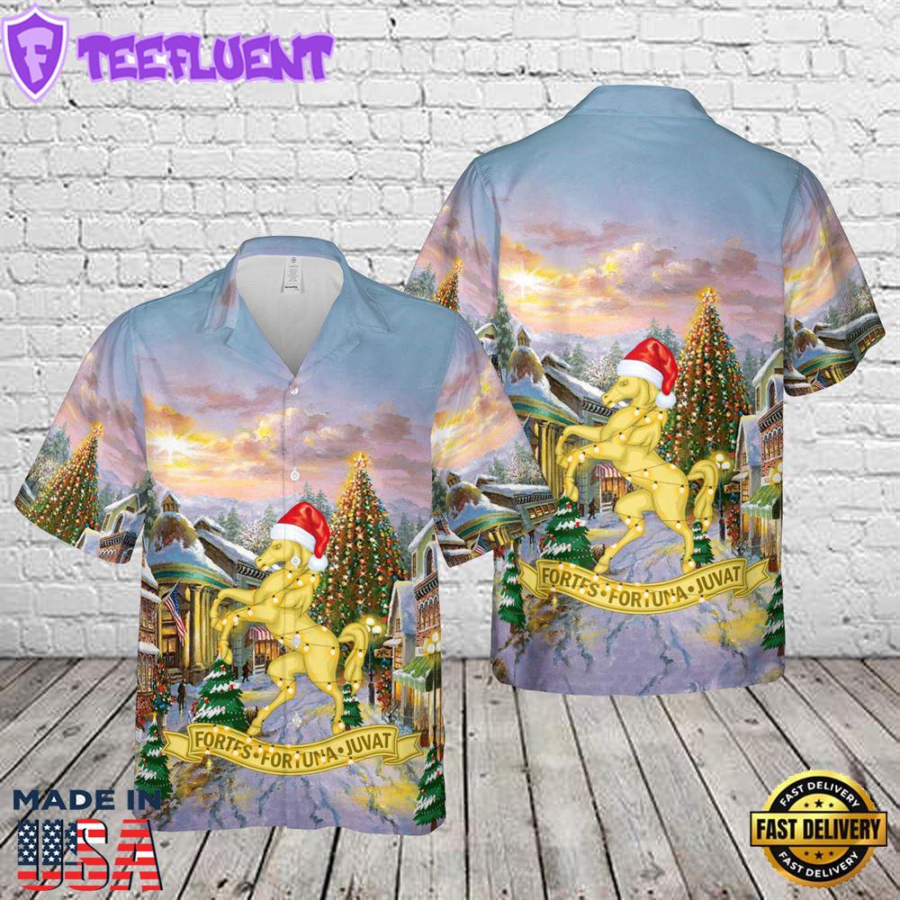 NZ Army Christmas Hawaiian Shirt