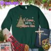 O Come Let Us Adore Him Colored Edition Sweatshirt