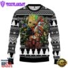 Oakland Raiders Groot Hug Christmas Ugly Sweater Sport For Fan