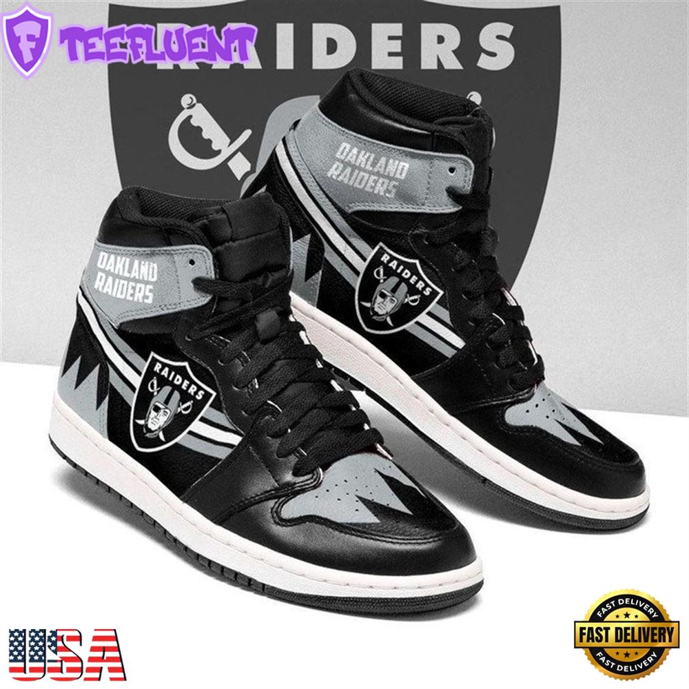 Oakland Raiders Nfl Air Jordan Sneaker Boots Shoes For Men Women