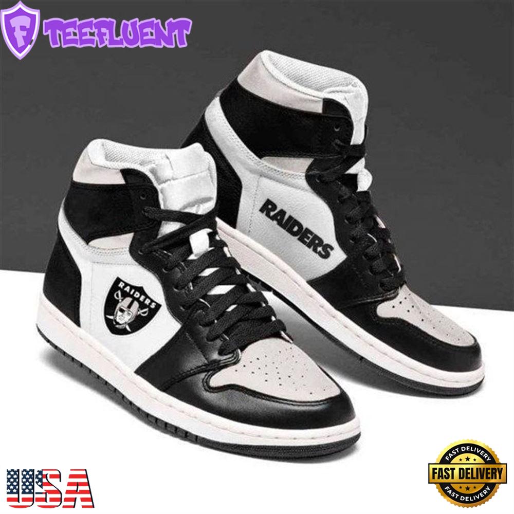 Oakland Raiders Nfl Football Air Jordan Shoes Sport Sneaker Boots For Men Women