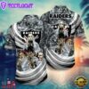Oakland Raiders NFL Halloween Horror Movies Hawaiian Shirts