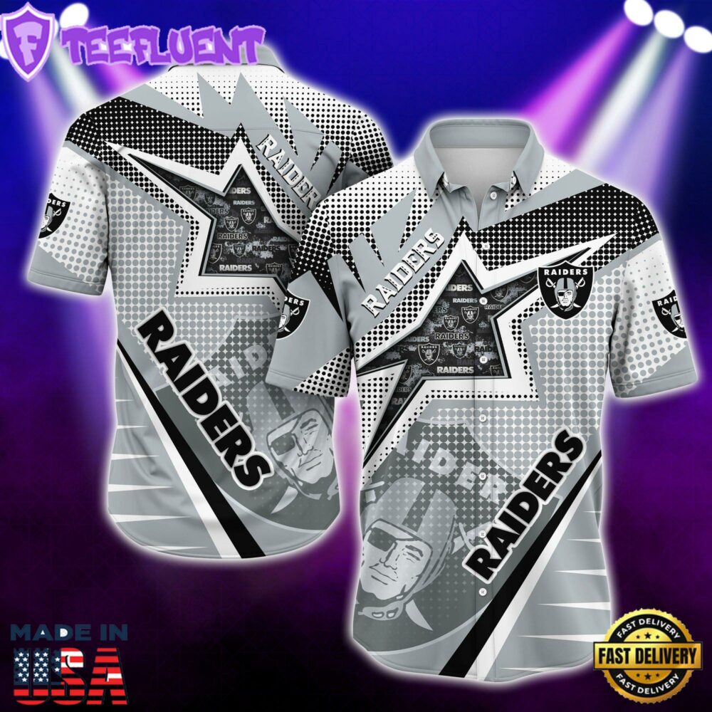 Oakland Raiders NFL-Hawaii Shirt New